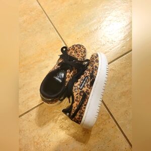 Reebok Leopard Platform Toddler Kids Sneakers Size 12c